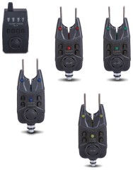 Set Signalizatora Ugriza Saenger Carp Voice R-4 4+1 Crvena / Zelena / Plava / Žuta