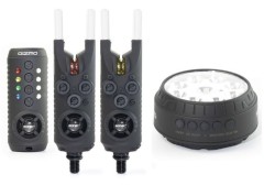 Set signalizatora za ribolov Sonik Gizmo 2+1 Alarm + Bivvy Lampa