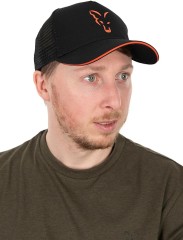 Šiltovka Fox Collection Trucker Cap Black & Orange