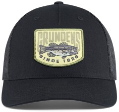Šiltovka Grundéns Bass Patch Trucker - Black Vel. O/S