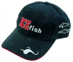 Šiltovka ICE Fish Čierna