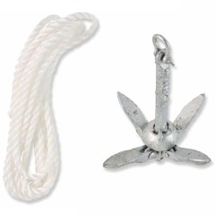 Skladacia Kotva s Lanom Sparrow Ancre Float Tube Eco