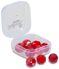 Sklenené Brúsené Koráliky Doiyo Red Sklenené Brúsené Koráliky Doiyo Red