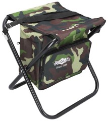 Sklopiva Stolica Mikado s Ruksakom 40x38x31cm Camo