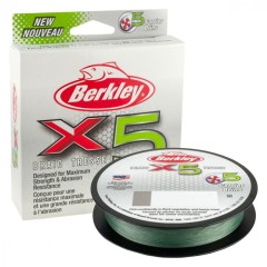 Šnura Berkley X5 Low Vis Green 150m