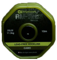 Šňůra RidgeMonkey RM Tec Lead Free Hooklink 10m 25lb Šňůra RidgeMonkey RM Tec Lead Free Hooklink 10m 25lb
