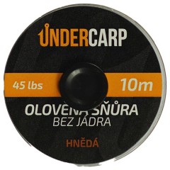 Šnúra UnderCarp Unleaded Leader 10m 45lb Hnedá Šnúra UnderCarp Unleaded Leader 10m 45lb Hnedá
