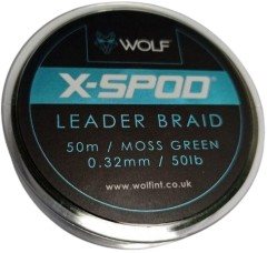 Šoková Šnúra Wolf X-Spod Leader Braid