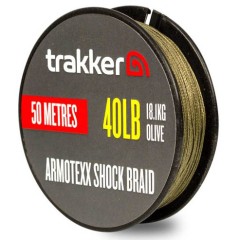 Šokovna Špaga Trakker Armotexx Shock Braid 40lb/18,1kg 50m
