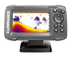 Sonar Lowrance Hook2 4X GPS so Sondou Bullet Skimmer