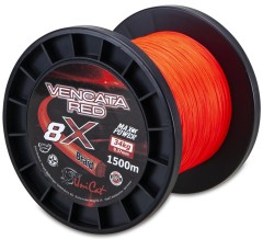 Špaga Uni Cat 8X Vencata Red 1500m Špaga Uni Cat 8X Vencata Red 1500m