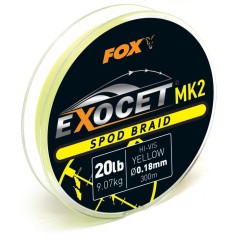 Splétaná Šňůra Fox Exocet MK2 Spod Braid 0,18mm/9kg 300m