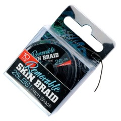 Splétaná Šňůra Giants Fishing Removable Skin Braid Pitch Black 10m