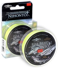 Spletaná Šnúra Mikado Nihonto Fine Braid Fluo Žltá 15m