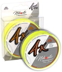 Spletaná Šnúra Mikado Nihonto Fine Braid Fluo Žltá 15m