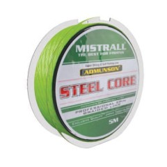 Spletaná Šnúra Mistrall s Oloveným Jadrom Admuson Steel Core Spletaná Šnúra Mistrall s Oloveným Jadrom Admuson Steel Core