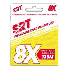 Splétaná Šňůra Sert 8X SRT Fluo Yellow 135m