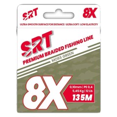 Splétaná Šňůra Sert 8X SRT Moss Green 135m