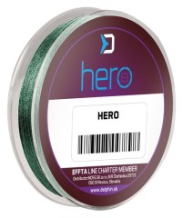 Splietané Šnúra Delphin Hero 8 Zelená Splietané Šnúra Delphin Hero 8 Zelená