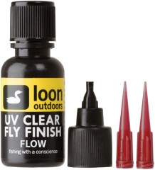Sredstvo za vezanje muha Loon Outdoors UV Clear Fly Finish Flow 0,5oz