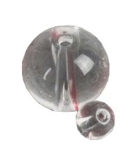 Staklene perlice Pike Fishing Sucks Round Glass Beads