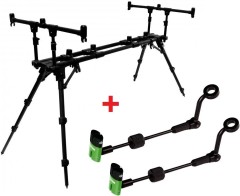 Stojan Zfish Rod Pod Construct 3 Rods + 2x Indikátor ZFX Mini Zdarma Stojan Zfish Rod Pod Construct 3 Rods + 2x Indikátor ZFX Mini Zdarma