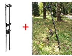 Sumcový Stojan Daemons s Držiakom Signalizátora Záberov Sumcový Stojan Daemons s Držiakom Signalizátora Záberov