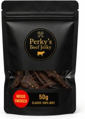 Sušené Maso Perky's Jerky Classic 100% Beef (Wood Smoked) 50gr