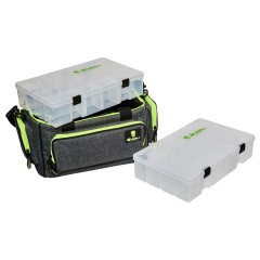 Taška + 2x Plastový Box Gunki Box Bag Power Game Pike Taška + 2x Plastový Box Gunki Box Bag Power Game Pike