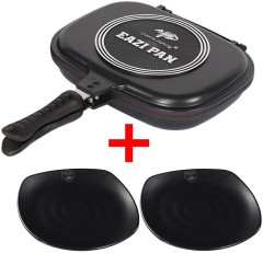 Tava Giants Fishing Eazi Pan Medium + 2x Tanjur Plate Black Large Besplatno Tava Giants Fishing Eazi Pan Medium + 2x Tanjur Plate Black Large Besplatno