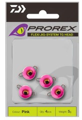 Težina Daiwa Prorex Flexi Jig-System TG Glava Fluo Pink