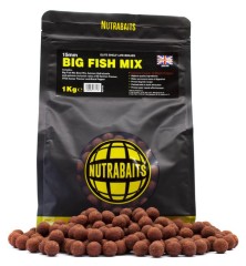 Trajna Boilie Nutrabaits Big Fish Mix (Crni kavijar od lososa s paprom) 18mm 1kg