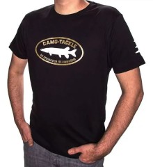 Tričko Camo-Tackle T-Shirt Crno