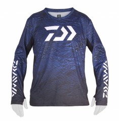 Tričko Daiwa D-Vec Longsleeve Shirt Sunprotection Navy