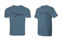 Tričko Delphin Spin Fishing Modré Velikost XL