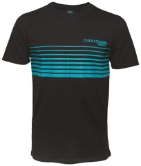 Tričko Drennan T-Shirt Aqua/Black