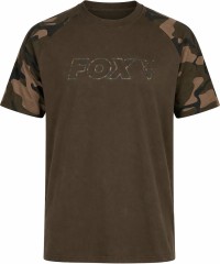 Tričko Fox Khaki/Camo Outline T-Shirt
