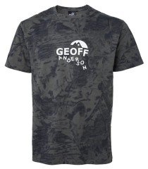 Tričko Geoff Anderson Organic Tee Blackleaf Bílé Logo