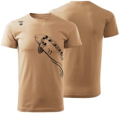 Tričko Giants Fishing Pánske Béžové Plávajúci Kapor Tričko Giants Fishing Pánske Béžové Plávajúci Kapor