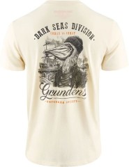 Tričko Grundéns Dark Seas X Portsmith SS T-Shirt Natural