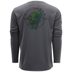 Tričko Grundéns Tech Tee LS Kraken Anchor Tričko Grundéns Tech Tee LS Kraken Anchor