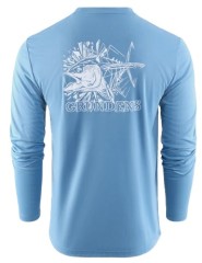 Tričko Grundéns Tuna Torpedo LS Tech Tee