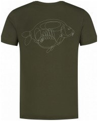 Tričko Korda One Liner Tee Olive