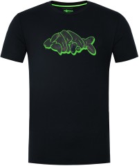 Tričko Korda Outline Tee Black Tričko Korda Outline Tee Black