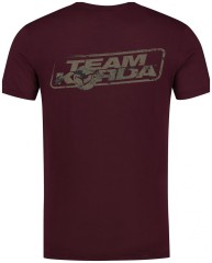 Tričko Korda TK Digi Kamo Tee Burgundy