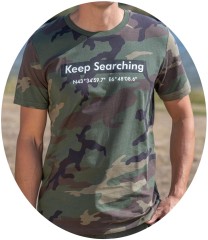 Tričko KWO Keep Search GPS Camo