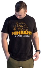 Tričko Mikbaits Čierne Tričko Mikbaits Čierne