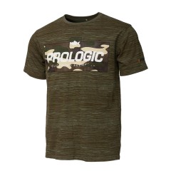 Tričko Prologic Bark Print T-Shirt Burnt Olive Green