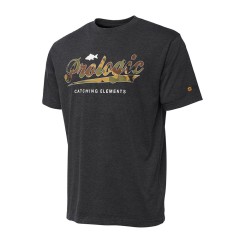 Tričko Prologic Camo Logo T-Shirt Grey Melange