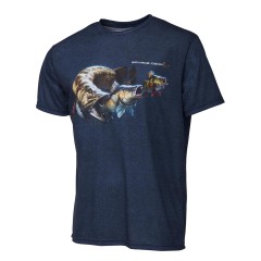 Tričko Savage Gear Cannibal Tee Plavi